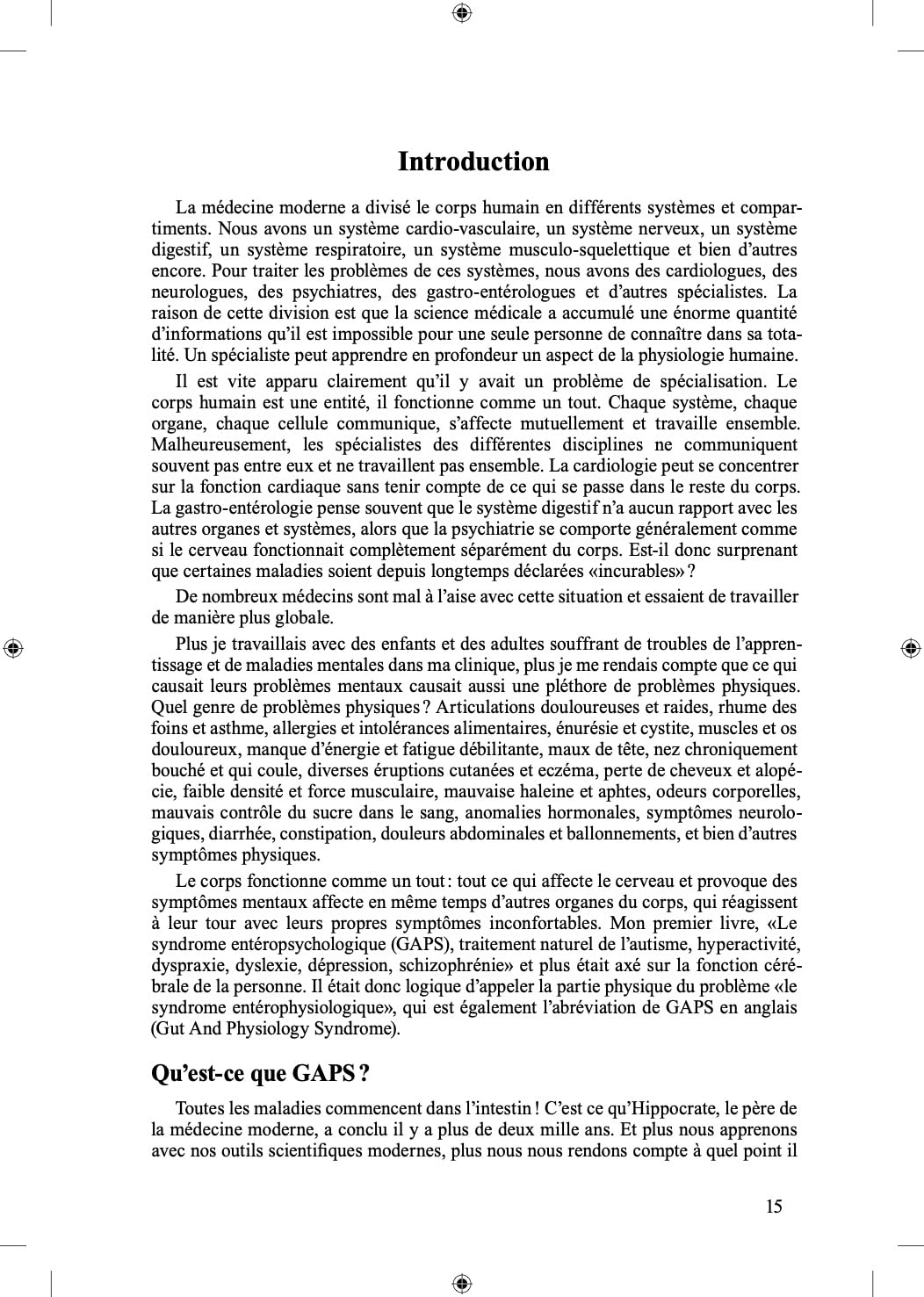 Le syndrome entéroPHYSIOLOGIQUE – Gut and physiology Syndrome (GAPS) - VERSION NUMERIQUE – Image 5